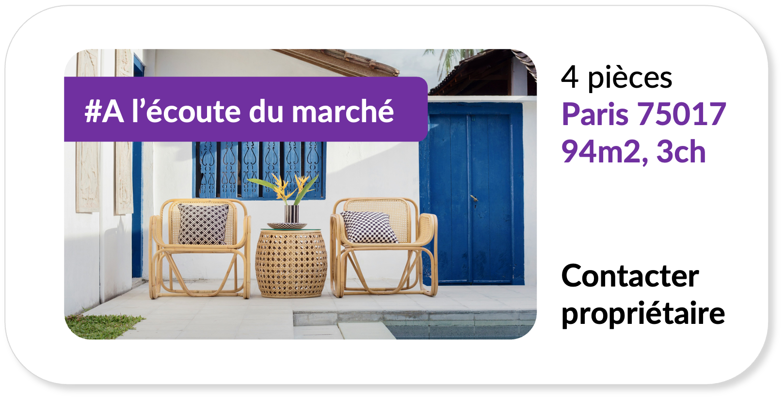 A l'écoute du marché